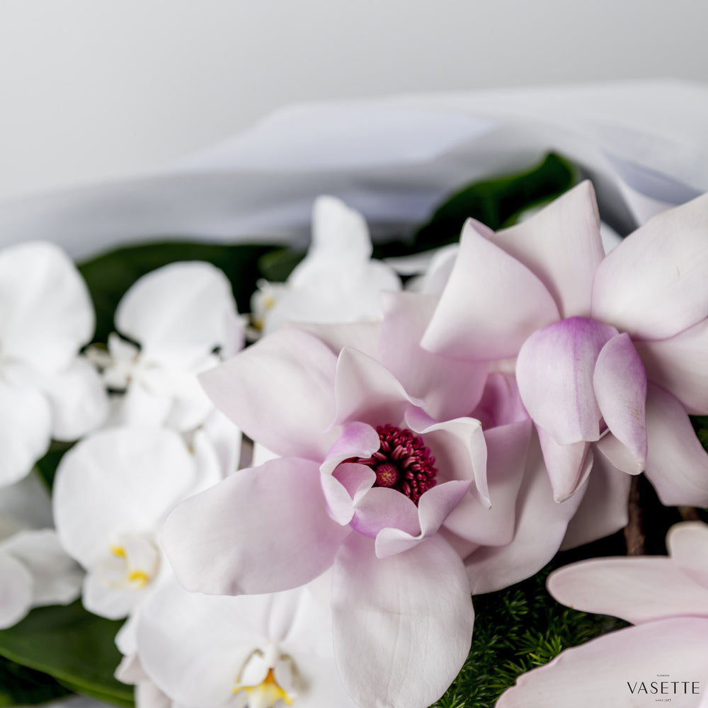 Elegantly Grouped from Flowers Vasette
