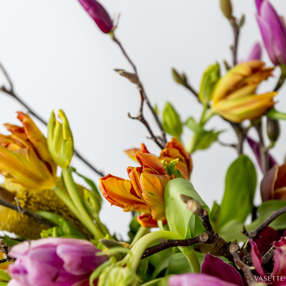 Artistic Texture from Flowers Vasette