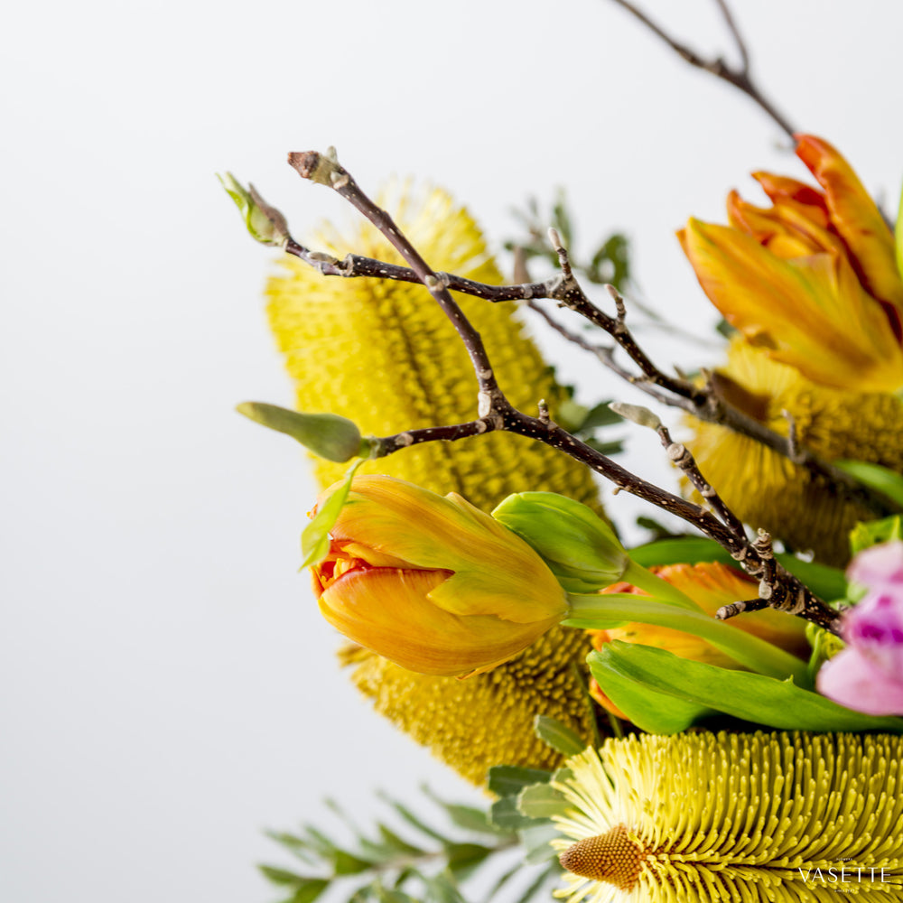 Artistic Texture from Flowers Vasette
